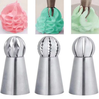 Douille pâtisserie | Pro 7 formes inox