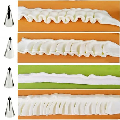 Douille pâtisserie | Pro 7 formes inox