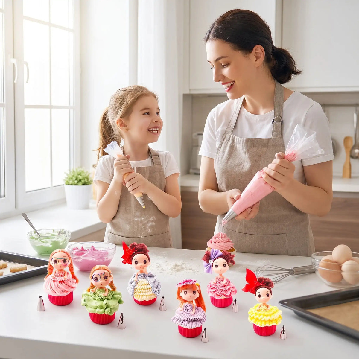 Douille pâtisserie | Pro 7 formes inox