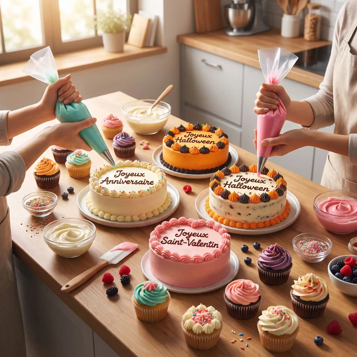 Sacs à pâtisserie jetables | AntiFuite